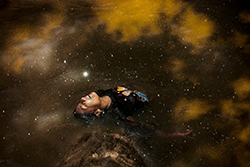 Comunidad de Miguaguno, en el río del mismo nombre. Foto: Carolina Zambrano Comunidad de Miguaguno, en el río del mismo nombre. Foto: Carolina Zambrano