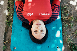 Neisi Dajomes entrena en la Concentraci&oacute;n Deportiva de Pichincha, Quito. Foto: Misha Vallejo