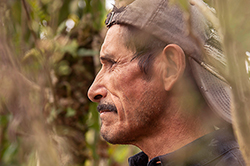 Galo S&aacute;nchez, en el poblado de Pamplona, parroquia de Selva Alegre, Imbabura. Foto: Carolina Zambrano
