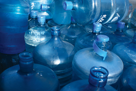 Botellas. Foto: Pilar Cáceres