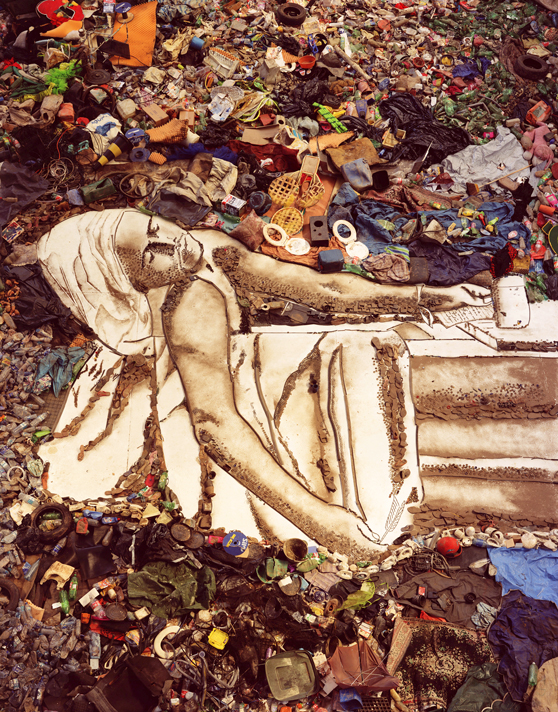 Marat / Sebastião. ©Vik Muniz