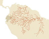 Mapa de distribución de la raya águila del Pacífico (Aetobatus laticeps). Nuestra Fauna, Ecuador Terra Incognita 139.